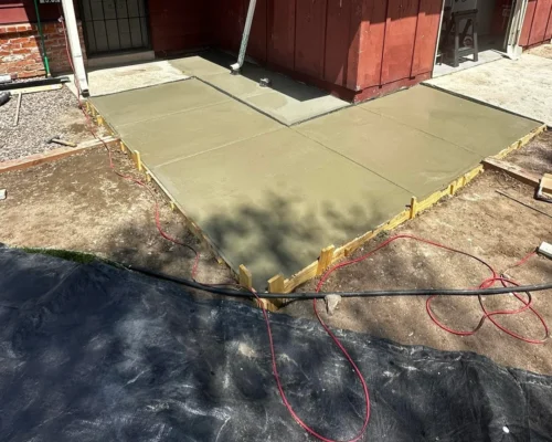 concrete pour and finish concrete pour and finish
